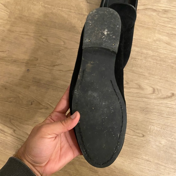Faux Velvet Loafers - Picture 3 of 5